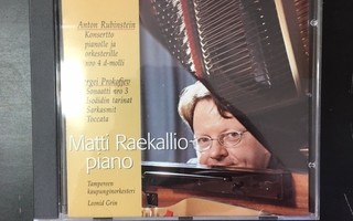 Matti Raekallio - Piano CD