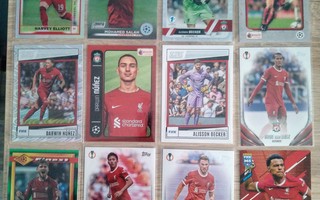 Liverpool FC jalkapallokortteja