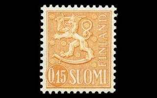 562I ** Leijonamalli 0,15 mk tyyppi I (1963)