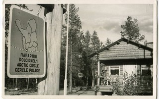 Rovaniemi Napapiirin Maja, kulkenut 1957