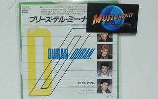 DURAN DURAN IS THERE SOMETHING I SHOULD KNOW jap M-/EX+ 7" +