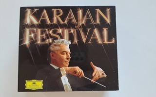 Karajan Festival 5 CD:n  kansio