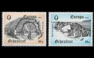 Gibraltar 463-4 ** Europa (1983)