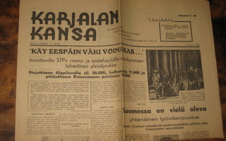 Sanomalehti   Karjalan Kansa 5.7.1949