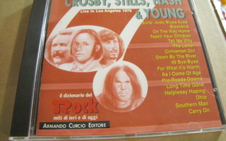 Crosby, stills, nash & Young live in Los Angeles 1970 cd uus