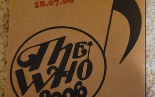 THE WHO:METX.FR 18.7.06 LIVE DVD