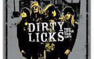 Dirty Licks  **  Too Little Too Late  **  CD