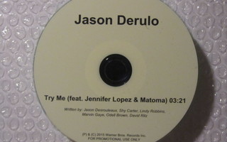 Jason Derulo • Try Me PROMO CDr-Single