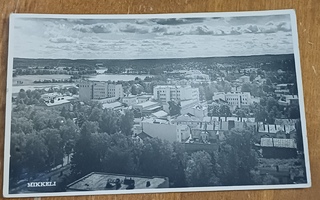 Mikkeli postikortti, kulkenut 1954