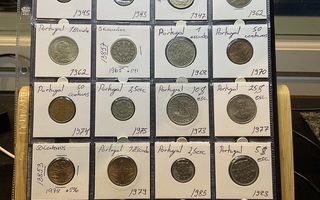 Portugal standard coins 1945 - 1990