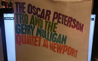 The Oscar Peterson Trio And The Gerry Mulligan Quart vinyyli