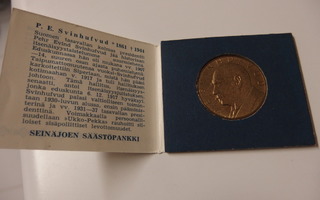 Svinhufvud säästöpankki raha kotelossa 1962