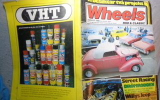Jenkkiautolehti Wheels Magazine 8/1980