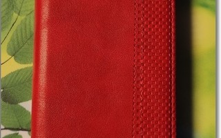 OnePlus 10 Pro - Punainen lompakko-suojakuori #27011