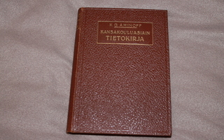 K.G. Aminoff - Kansakouluasiain tietokirja 1914