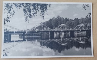 Leppävirta, siltaa rakennetaan v. 1954, vkpk, ei p.