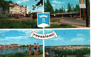 Rovaniemi napapiiri  uimaranta  sairaala vaakuna ym.