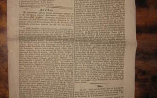 Sanomalehti : Åbo Underrättelser 24.8.1849