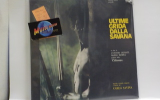 CARLO SAVINA - ULTIME GRIDA DALLA SAVANA OST M-/M- LP