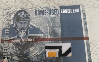 ITG 2007 BTP Game-Used Emblems  Hannu Toivonen