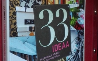 33 ideaa: Helppoja ja nopeita sisustusprojekteja