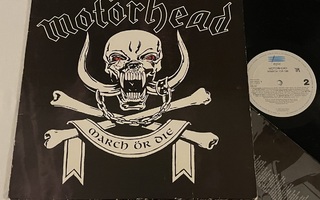 Motorhead – March Or Die (RARE 1992 EU LP + sisäpussi)