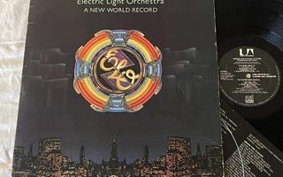 ELO – A New World Record (Orig. 1976 USA LP + kuvapussi)