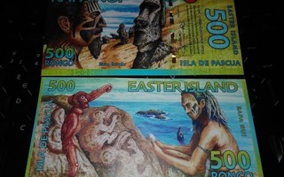 Pääsiäissaaret Rapa Nui 500 Rongo 2011 UNC