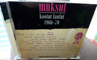2CD Muksut :  Kootut laulut 1966-1970 ( SIS POSTIKULU)