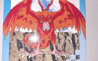 Birdramon Digimon keräilykortti nonholo