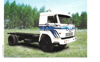 2002 Kamaz 43253  kuorma-auto esite - truck