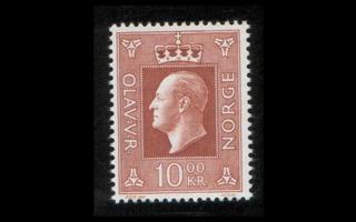 Norja 592 ** Olav V 10 kr (1969)