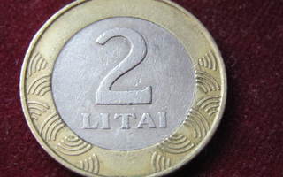 2 litai 1998. Liettua-Lithuania