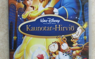 Disney - Kaunotar ja hirviö, 2 x DVD.