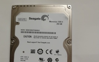 Seagate 250GB,kovalevy,kannettavaan tietokoneeseen.