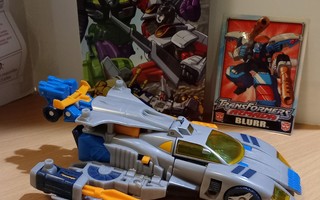 Blurr ja Incinerator Transformers Armada