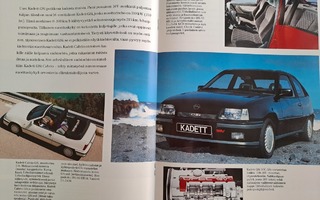 Opel Mallisto -esite, 1989
