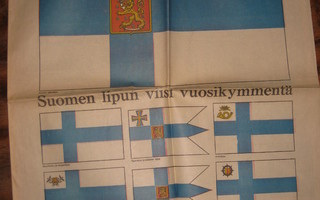 Sanomalehti  Helsingin Sanomat  lippuliite 15.6.1968