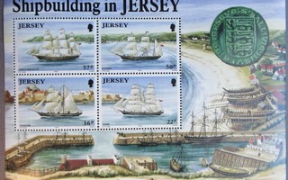 Jersey 1992  Laivanrakennus-pienoisarkki **