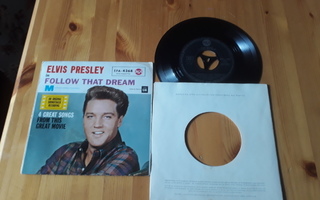 Elvis Presley : In Follow That Dream ep ps orig 1962 Rock'n'