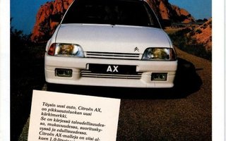 Citroen AX -esite 1987