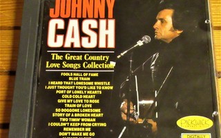 Johnny Cash: The great country love songs collection cd