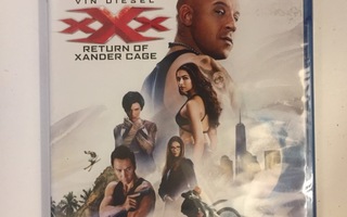 xXx - Return of Xander Cage (Blu-ray) 2017 (Vin Diesel) UUSI
