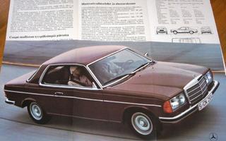 1977 Mercedes-Benz 230 / 280 C CE esite - KUIN UUSI - suom