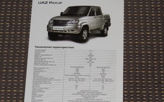 2012 UAZ Pickup 4x4 esite - KUIN UUSI - Russia
