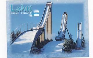Lahti: Suomen lippu ja mäet