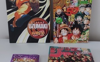 One piece, Naruto ja Shonen Jump lehdet