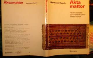 Herrmann Haack  ÄKTA MATTOR ( 1 p. 1969 ) Sis.pk:t