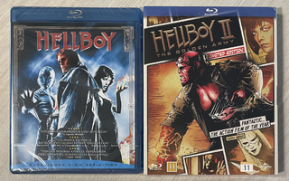 Guillermo Del Toro: HELLBOY 1&2 (Blu-ray) uusi ja muoveissa