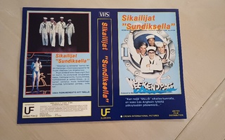 Sikailijat "Sundiksella" VHS kansipaperi / kansilehti